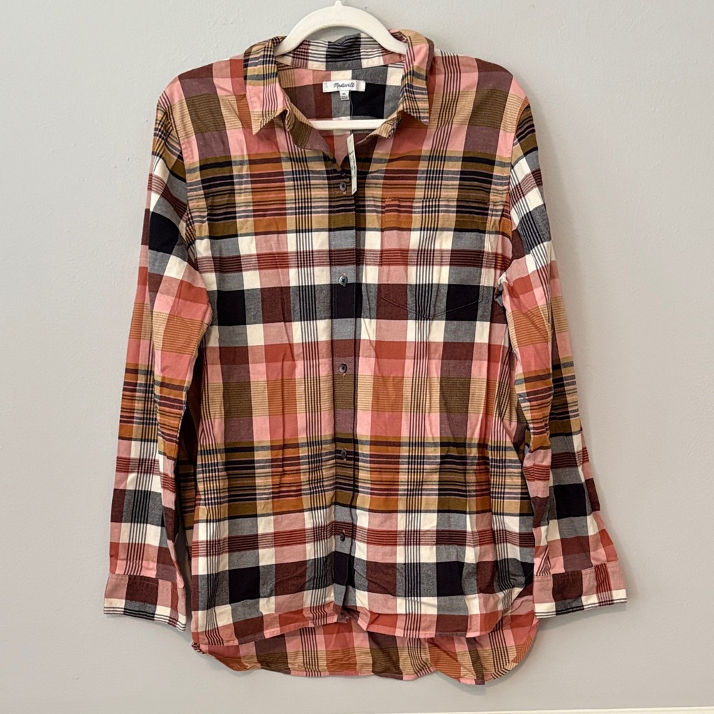Madewell Multicolor Plaid Shirt